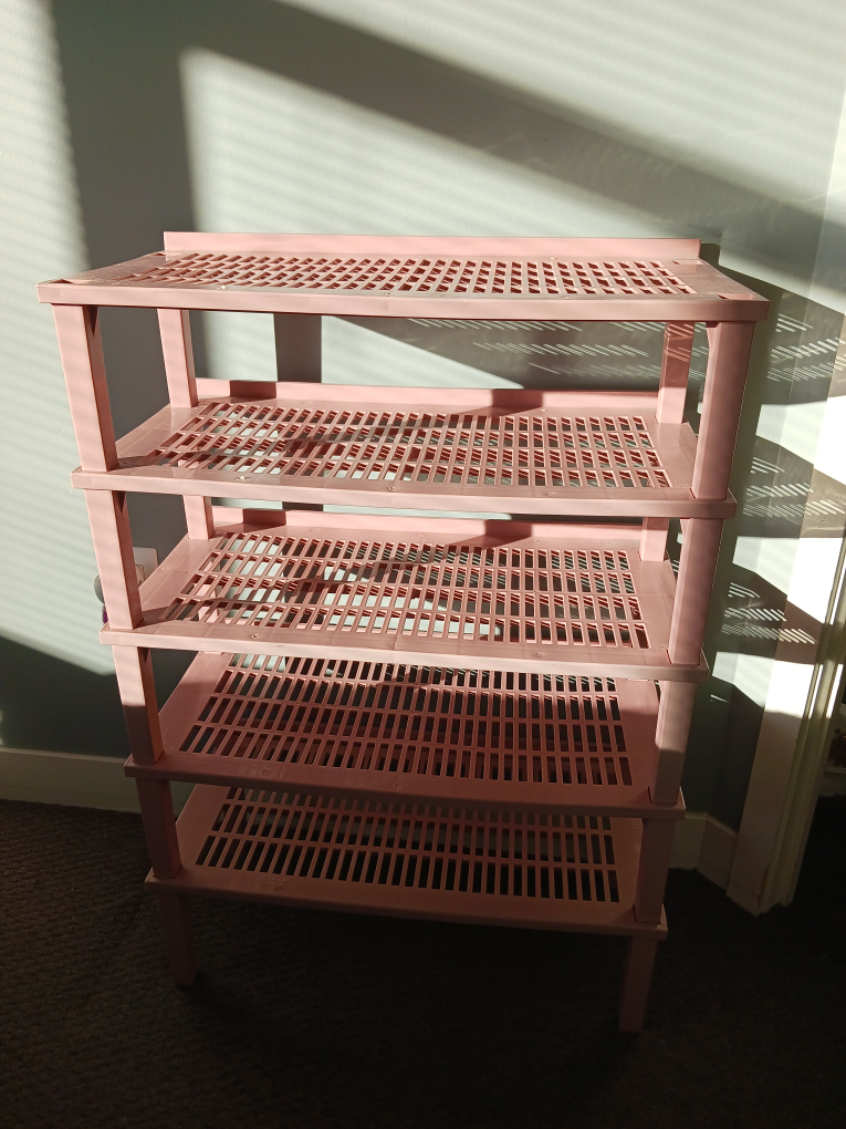 Stackable Plastic Shoe Rack image indicator(2)