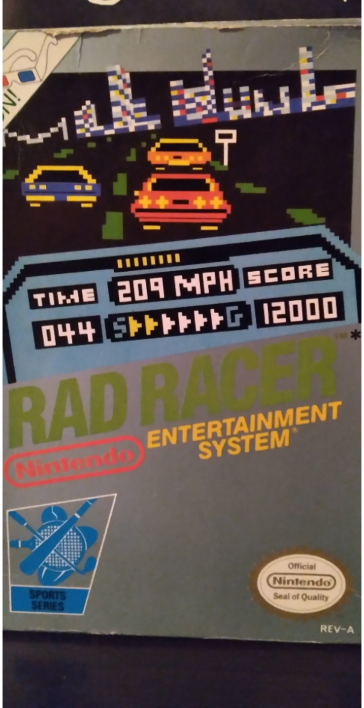 NINTENDO NES GAME - RAD RACER - COMPLETE W/ BOX* image indicator(5)