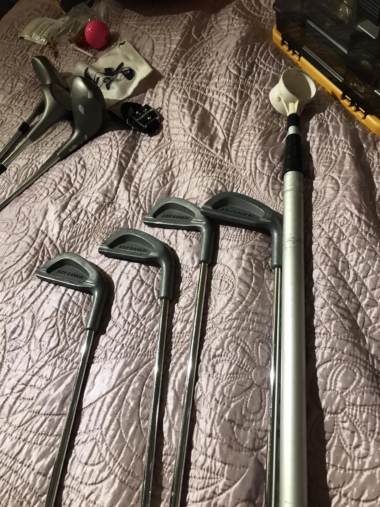 🥕Golf bag and clubs. Right handed image indicator(4)