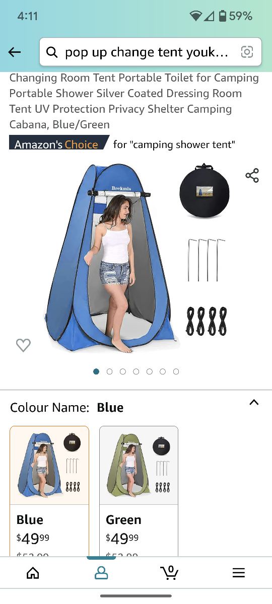 pop-up changing tent