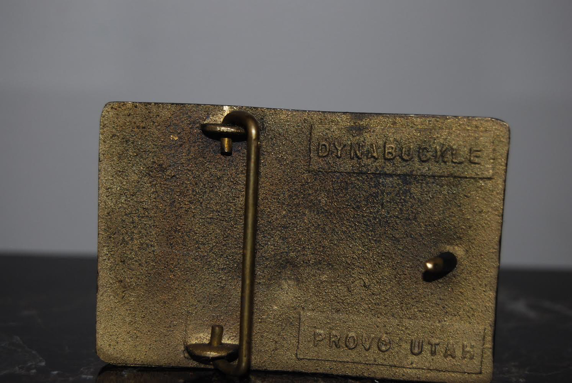 Vintage A A Arbor Acres Poultry Buckle Solid Brass - photo 2