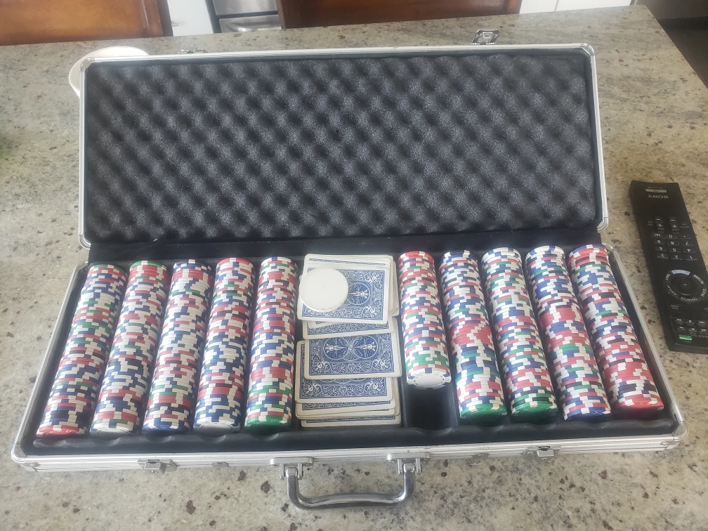 professional poker set