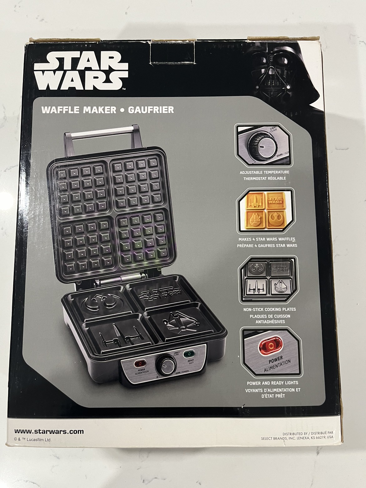 Star Wars Waffle Maker image indicator(6)