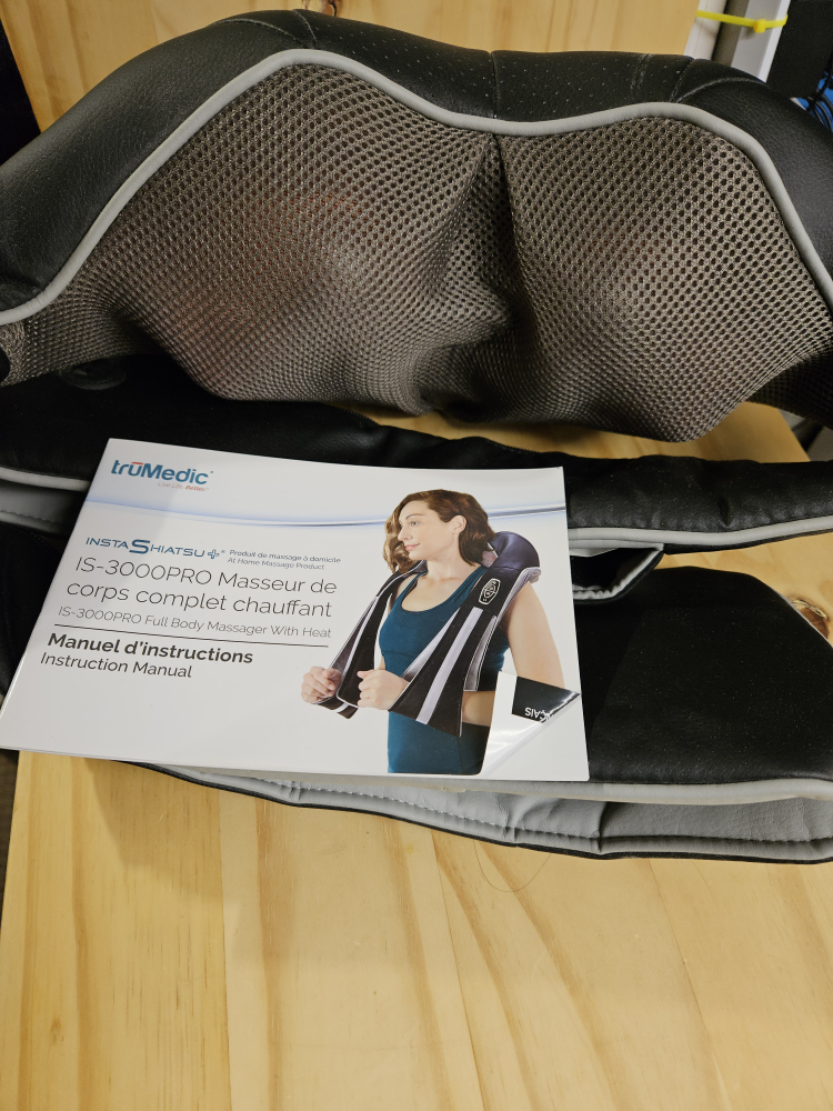 truMedic massager with heat