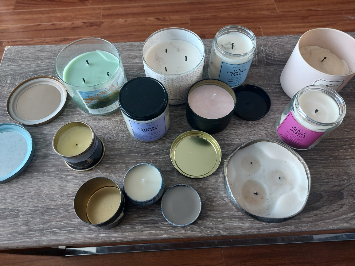 10 Assorted Candles - Used - photo 2