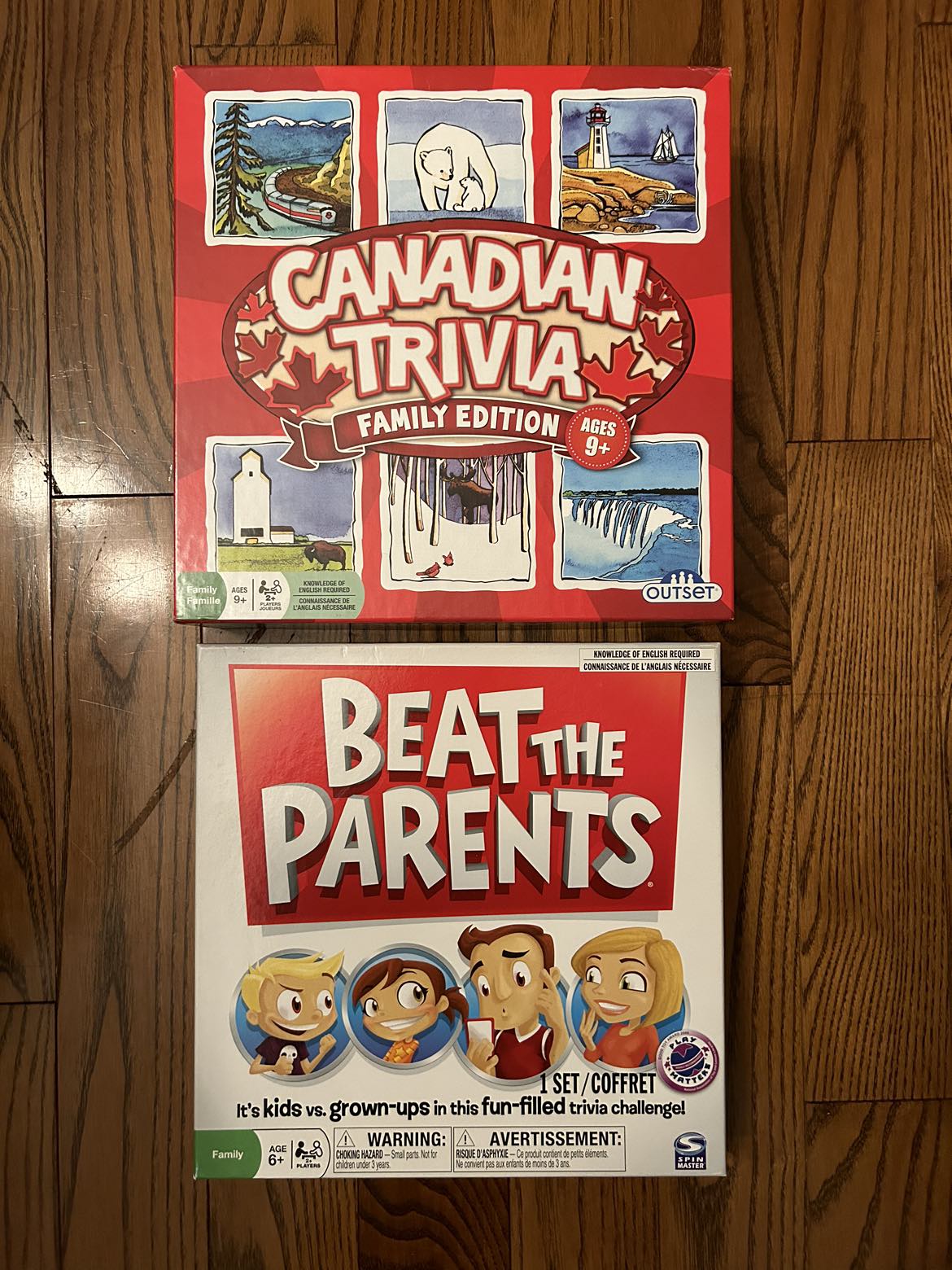 Trivia Board Games - 2 available