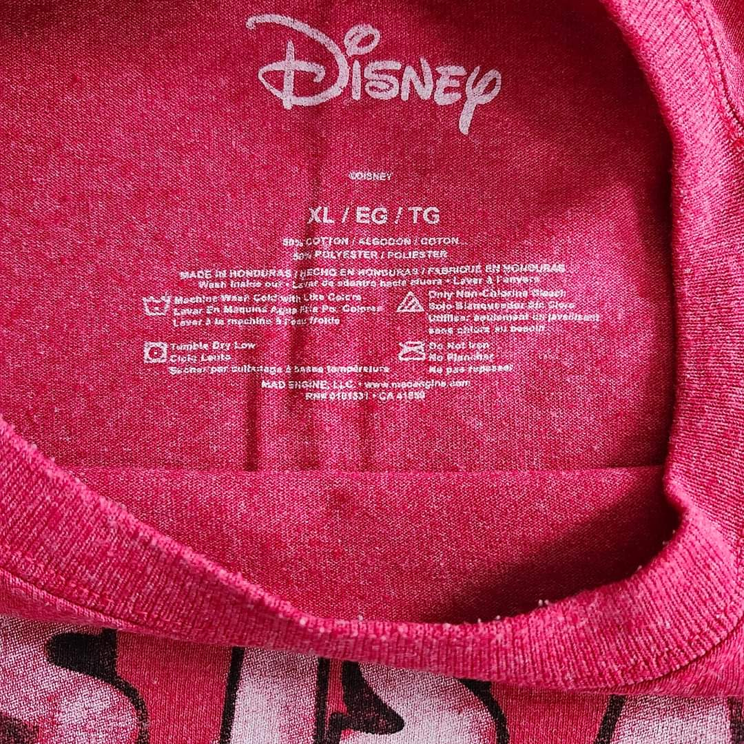 DISNEY DONALD DUCK "THIS IS MY HAPPY FACE" T - SHIRT. 🥕 image indicator(3)