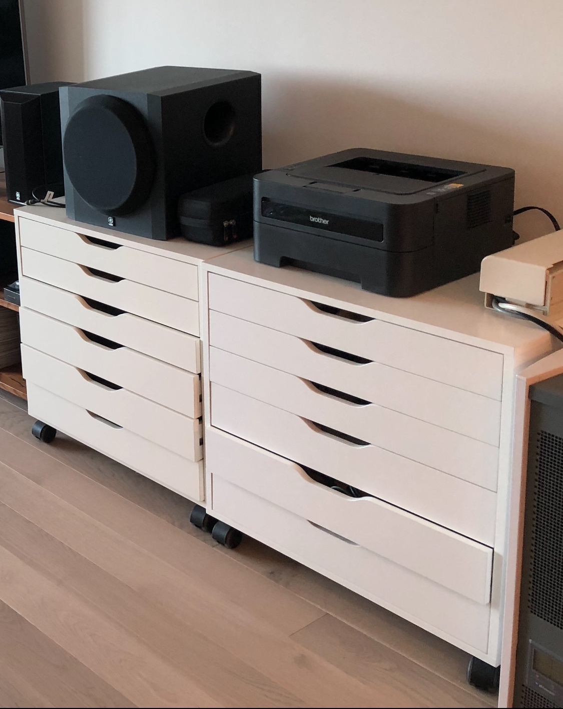 IKEA - ALEX Drawer unit on casters (Used)