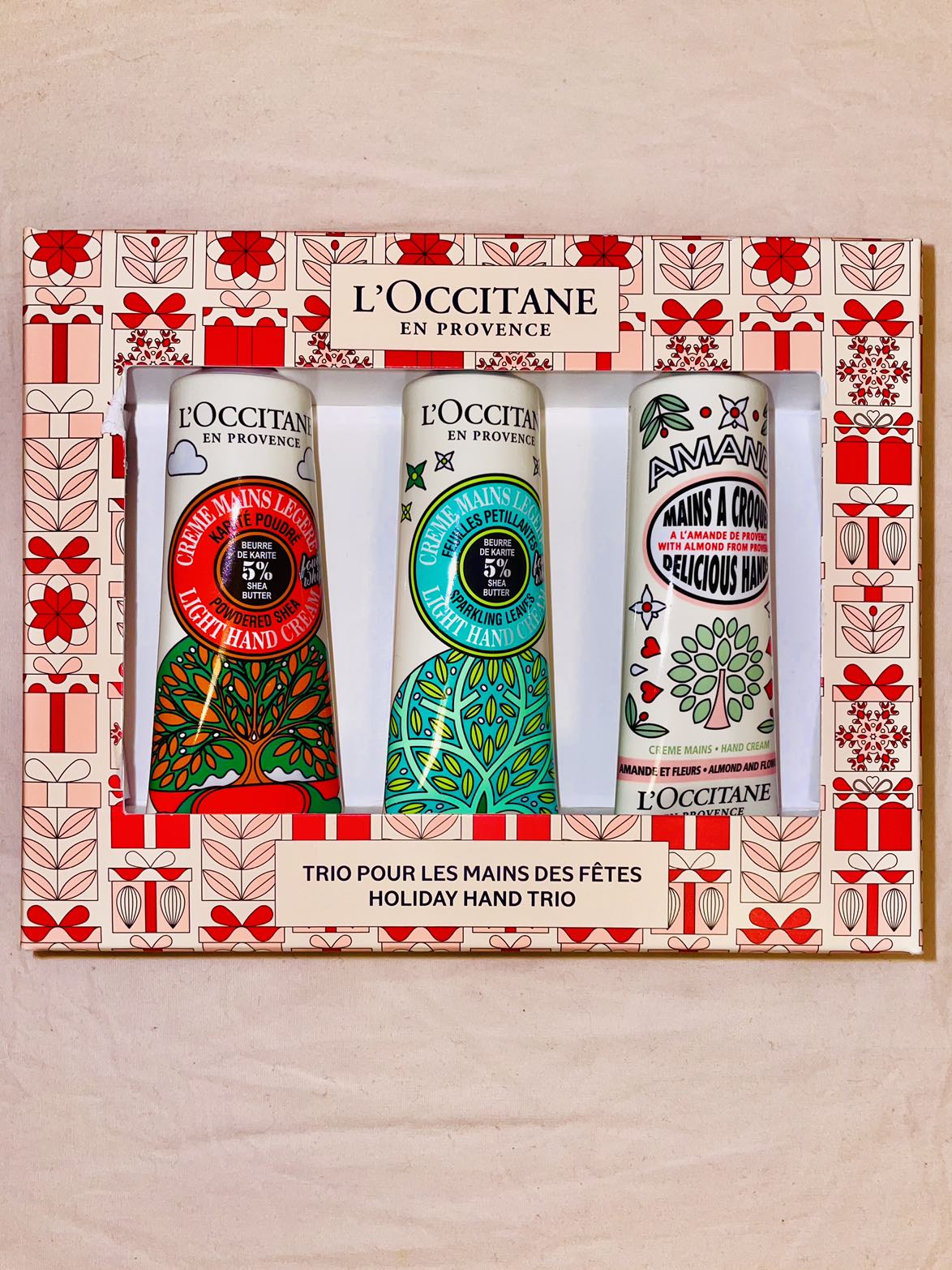 L’Occitane 3-Piece Hand Cream Indulgences Set thumbnail