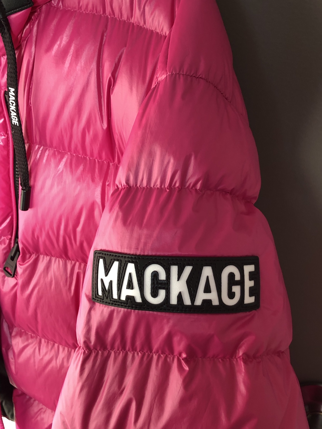 Mackage Pink Winter Puffer Jacket image indicator(3)