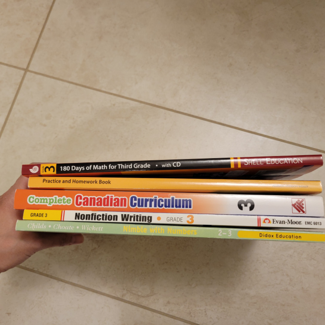 Set of Math and Language Books image indicator(2)