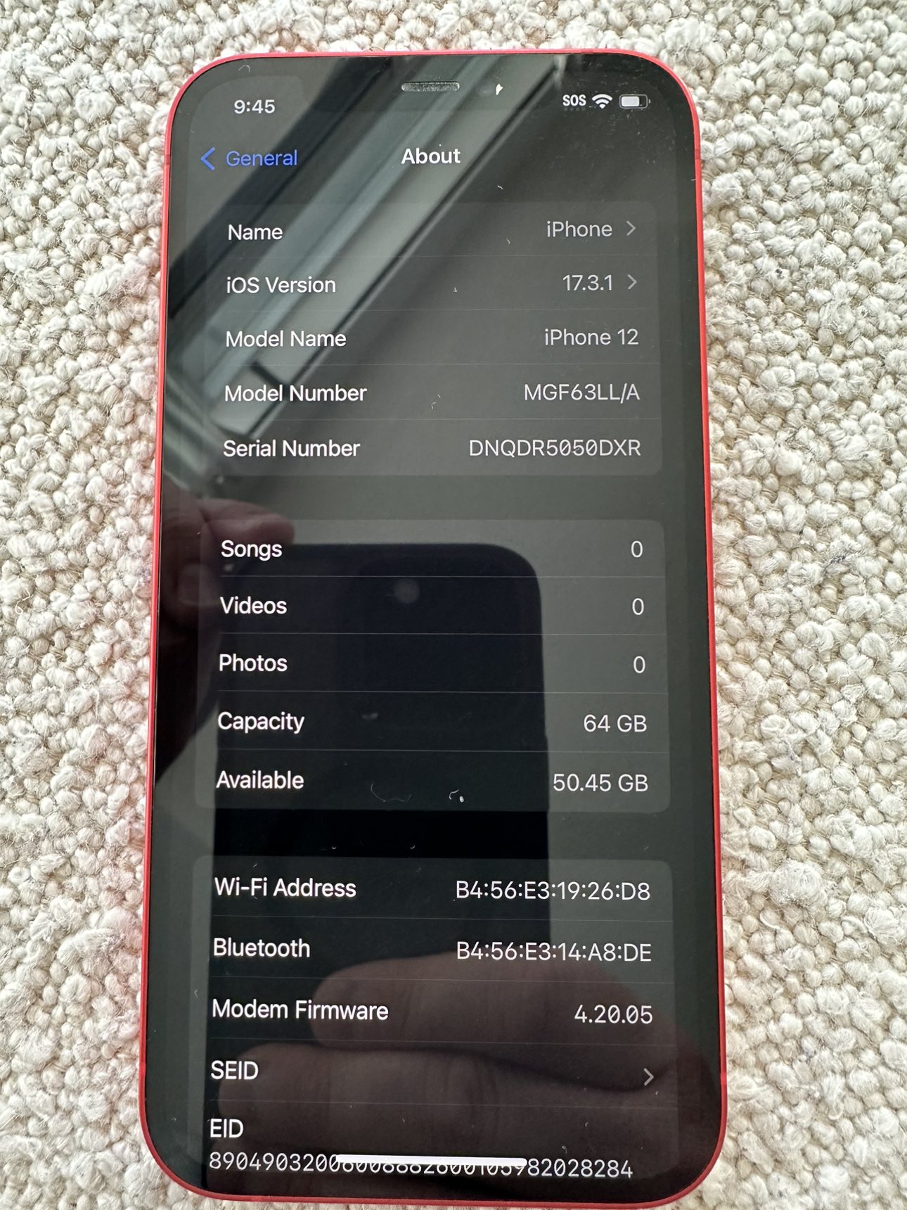 iPhone 12 Product Red 64GB - photo 4