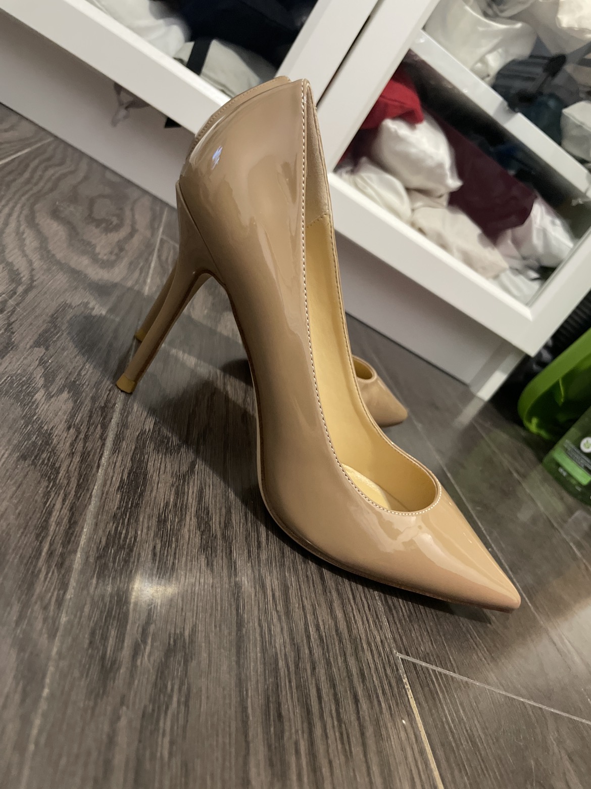 Nude patent pump 95mm size 38 - photo 2