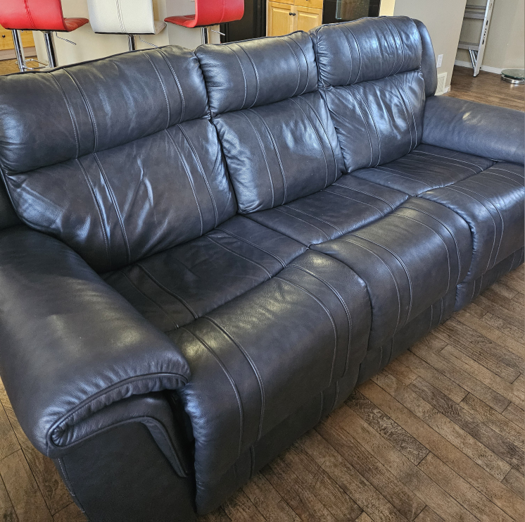 Luxurious leather Reclining Sofa set - photo 5