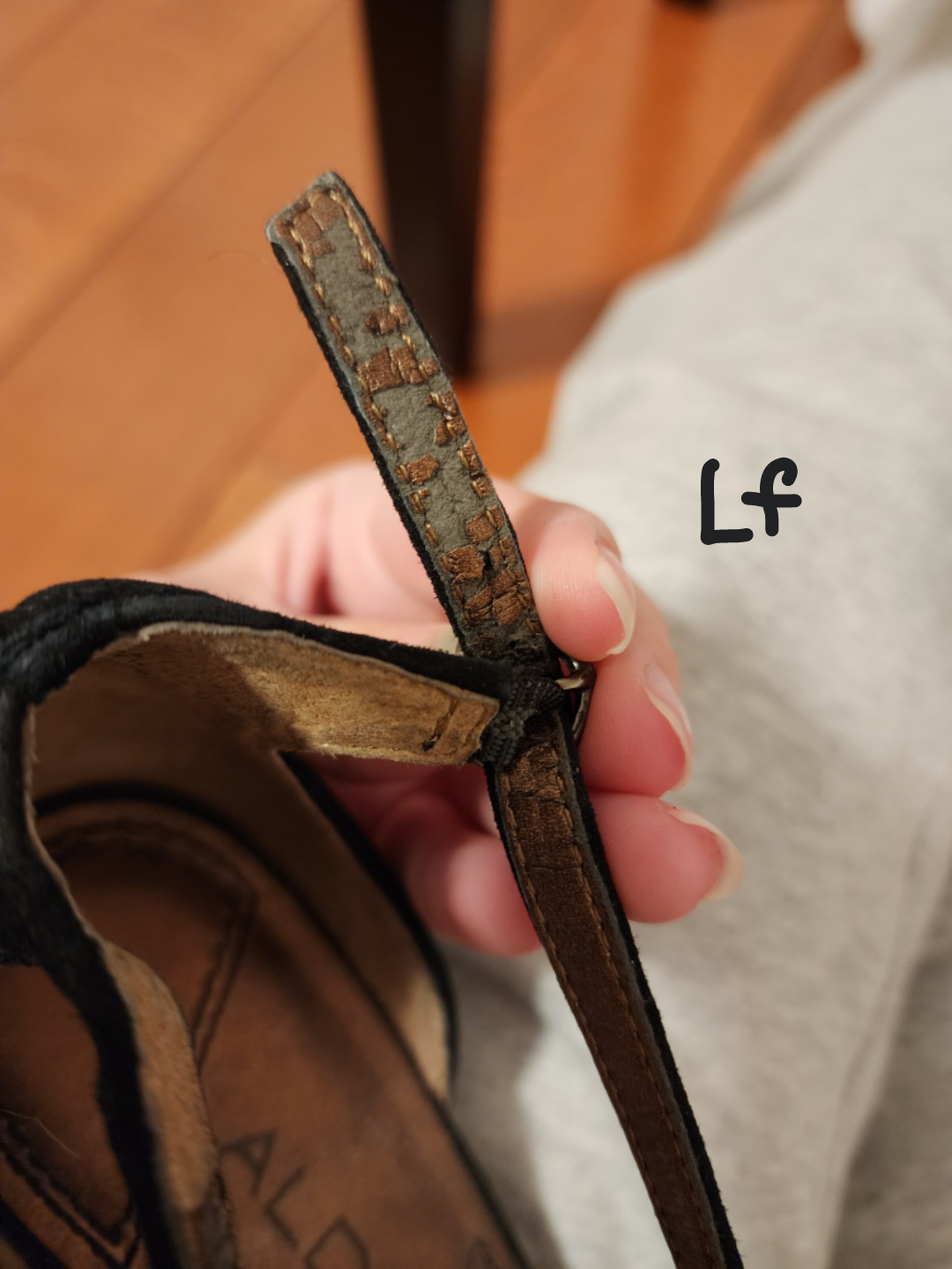 black & bronze block heels image indicator(8)