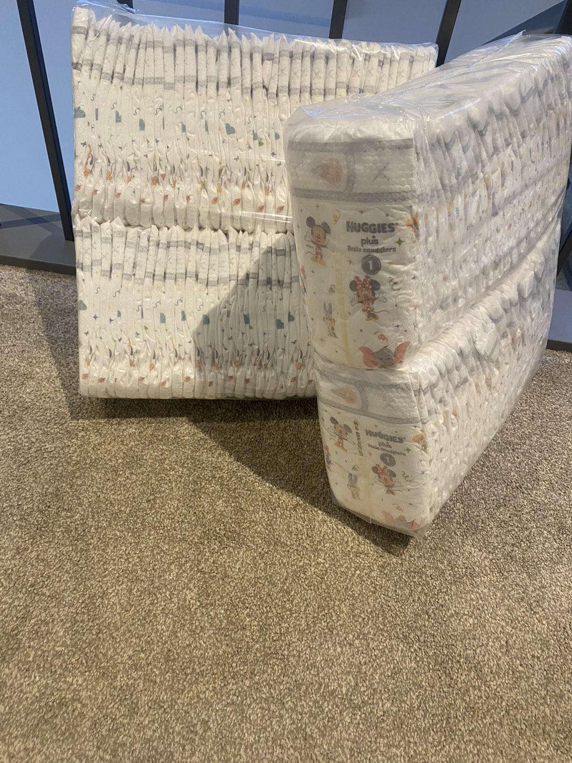 HUGGIES- size one diapers
