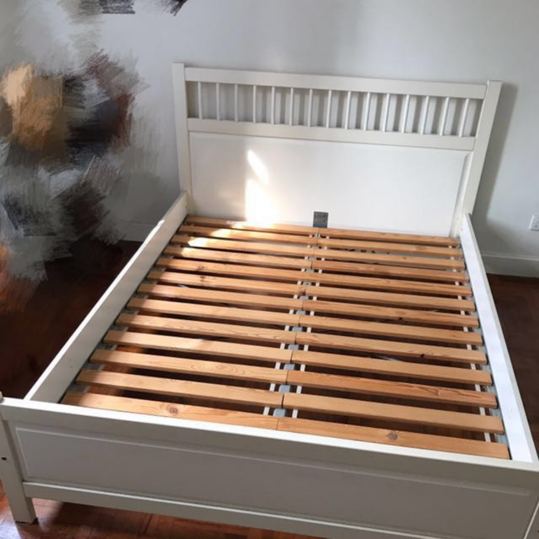 Ikea hemnes double bed thumbnail