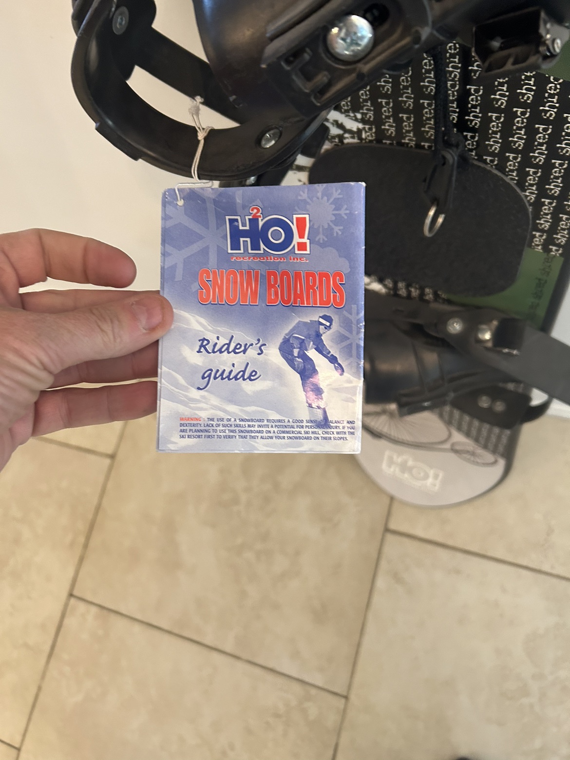 Snowboard with Bindings New with Tag Unused 50” image indicator(3)