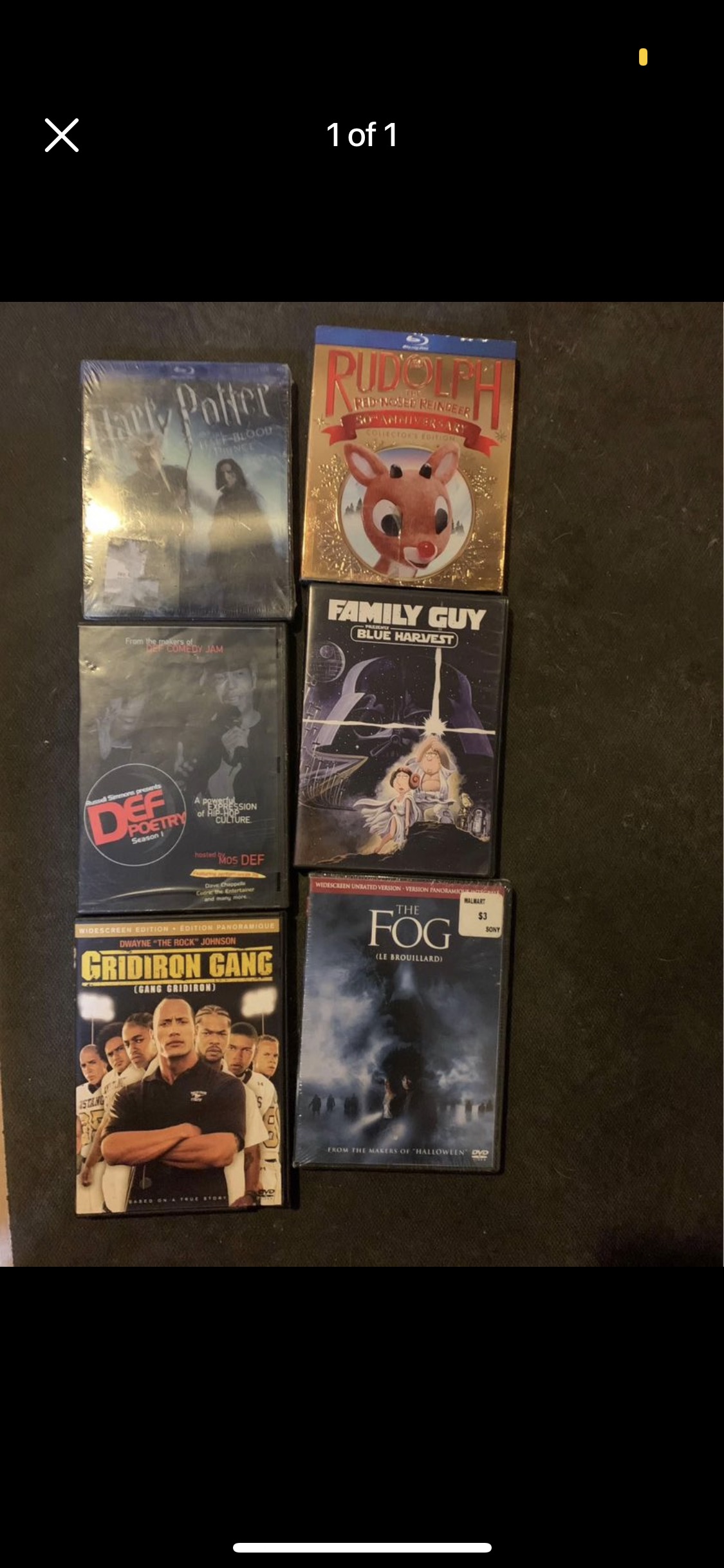 DVDS & Blue-ray thumbnail