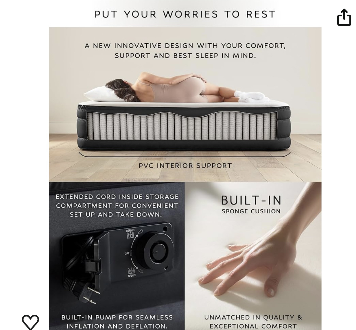 Brand: OlarHike Air Mattress - photo 5