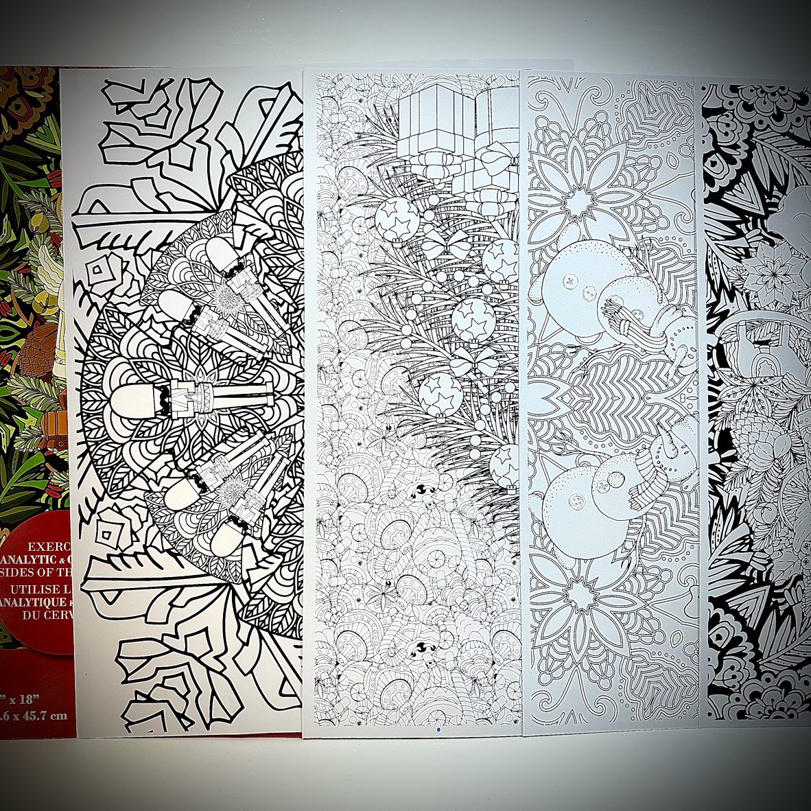 Mandalas & Velvet / Fuzzy Colouring Posters with Markers - photo 4