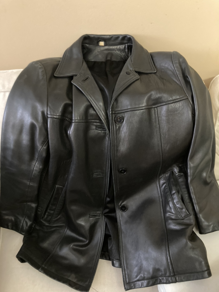 3 XL Men Genuine Leather Jackets 🏈 image indicator(3)