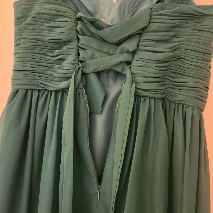 Bridesmaid dress Emerald Green 🏈 image indicator(4)