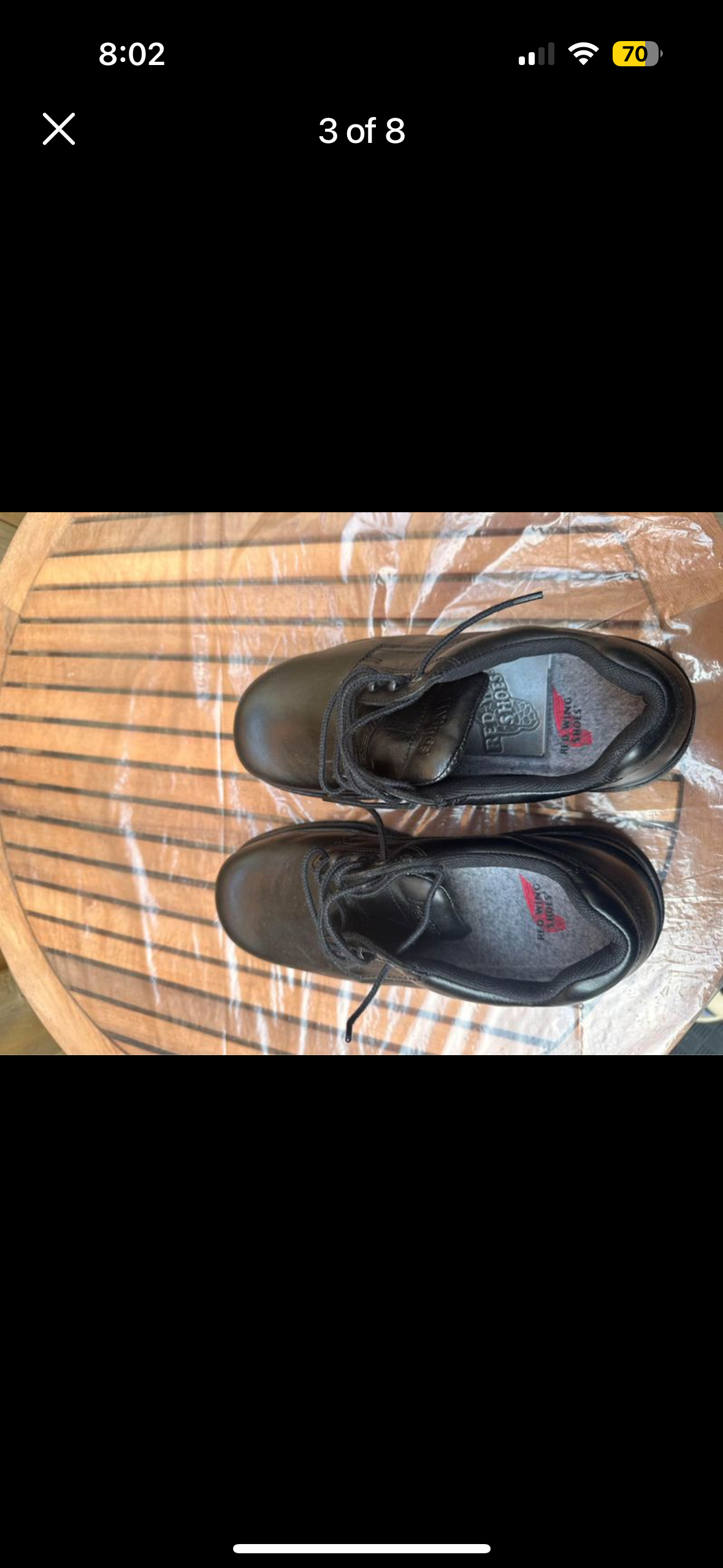 New Steel Toe Shoes Size 8.5 EEE image indicator(6)