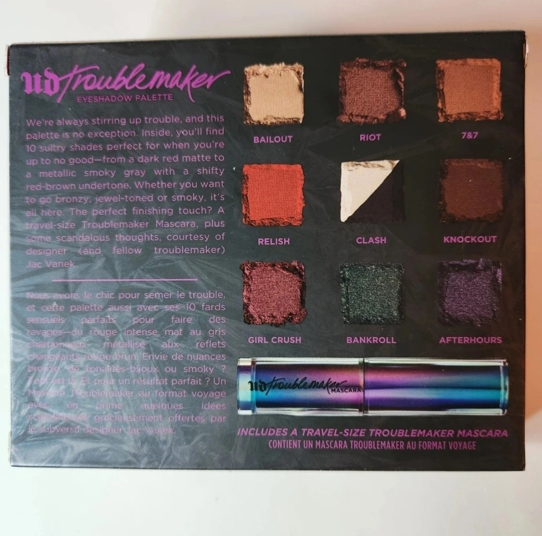 URBAN DECAY TROUBLEMAKER PALETTE NEW! image indicator(3)