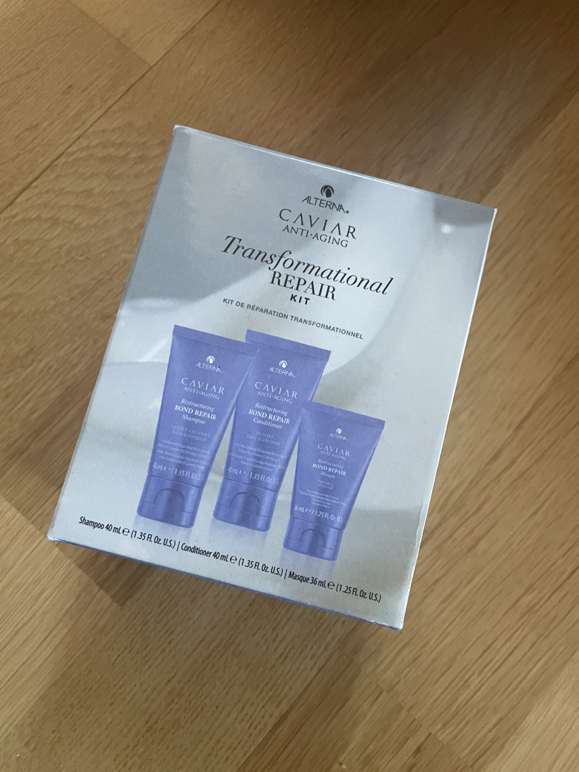 Alterna Caviar Anti-Aging Restructuring Bond Repair Trial Kit 🏈 - photo 3