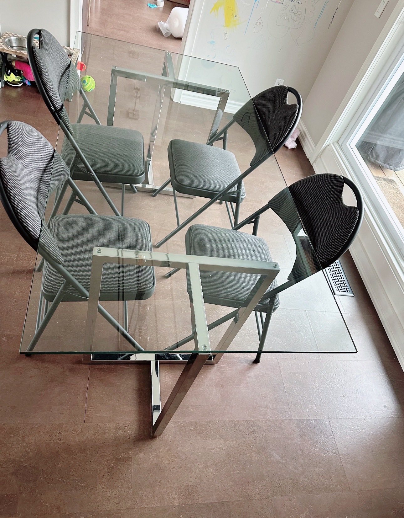 Glass table