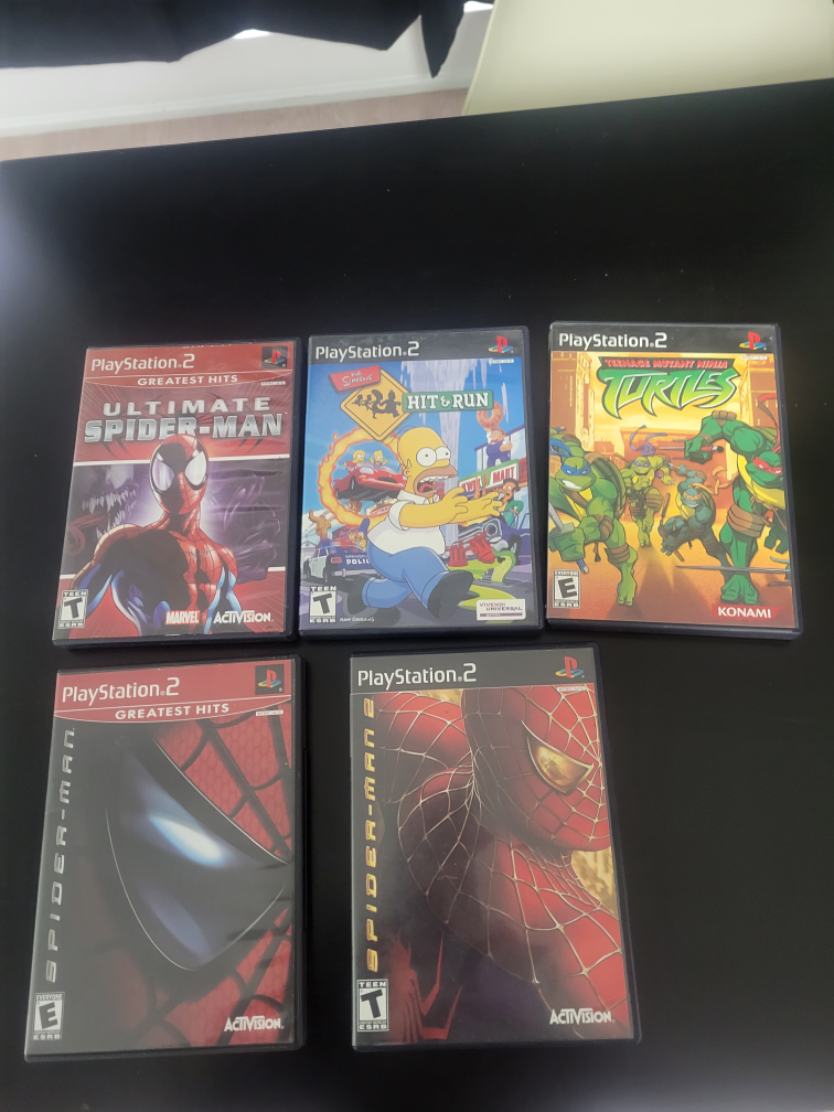 ps2 console + games READ DESCRIPTION thumbnail