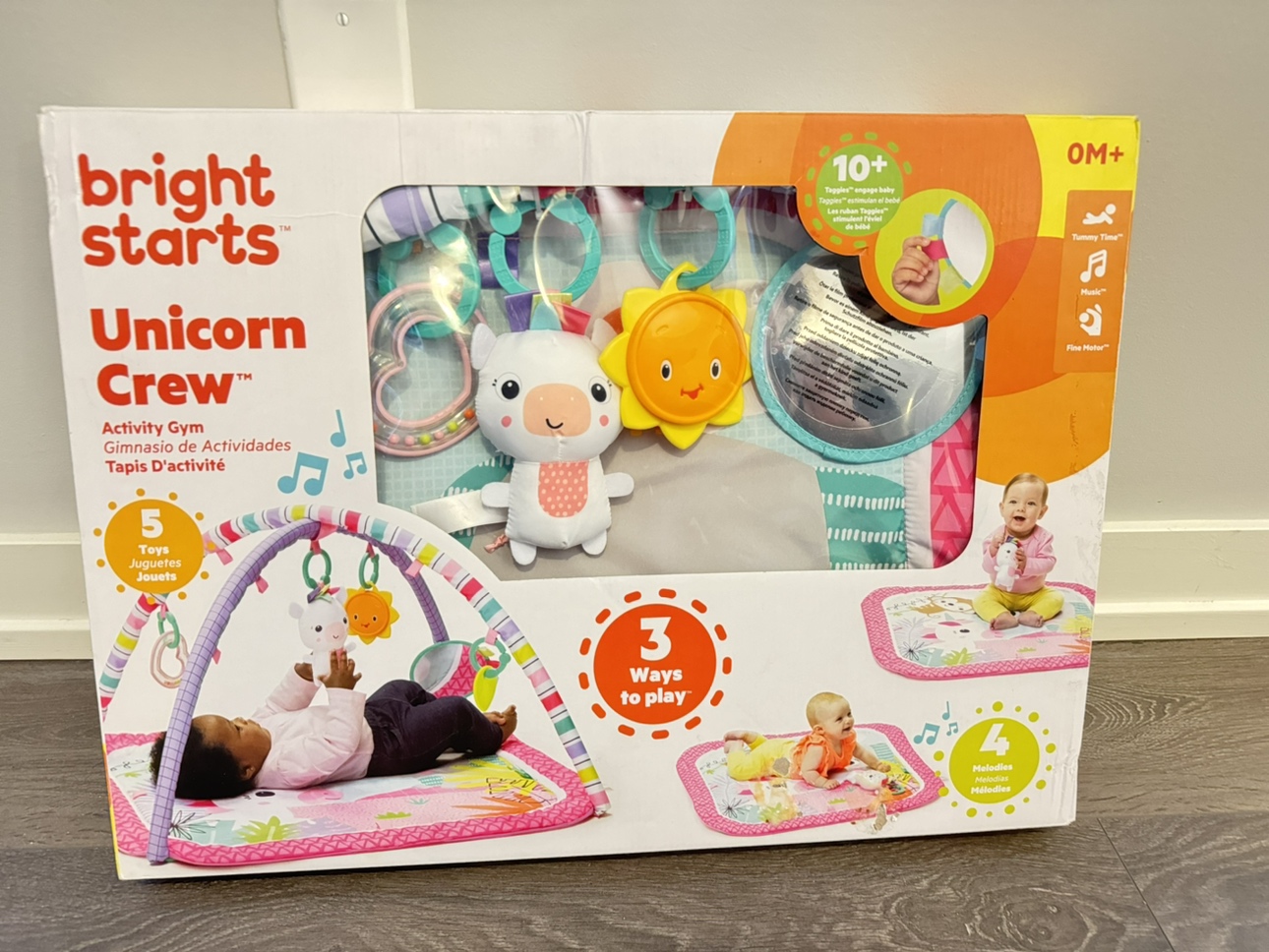 Bright Starts Unicorn Baby gym/ Activity gym new in box thumbnail