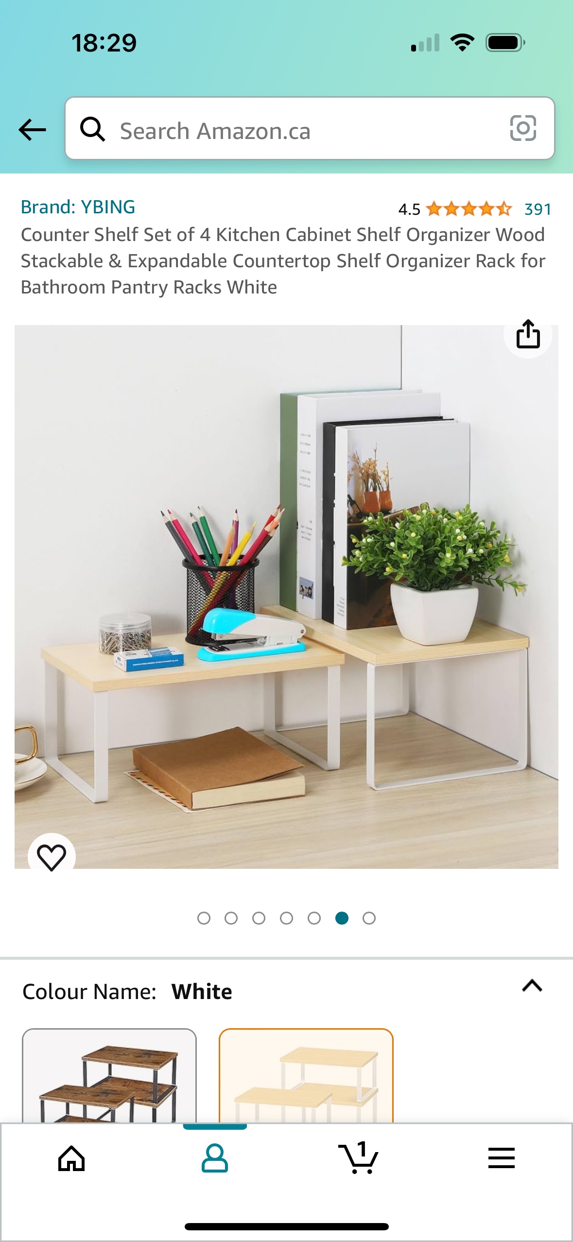 Counter Shelf Set of 4 Organizer - photo 5