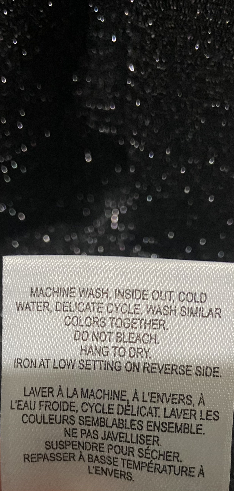 Black sparkly top 1X image indicator(6)