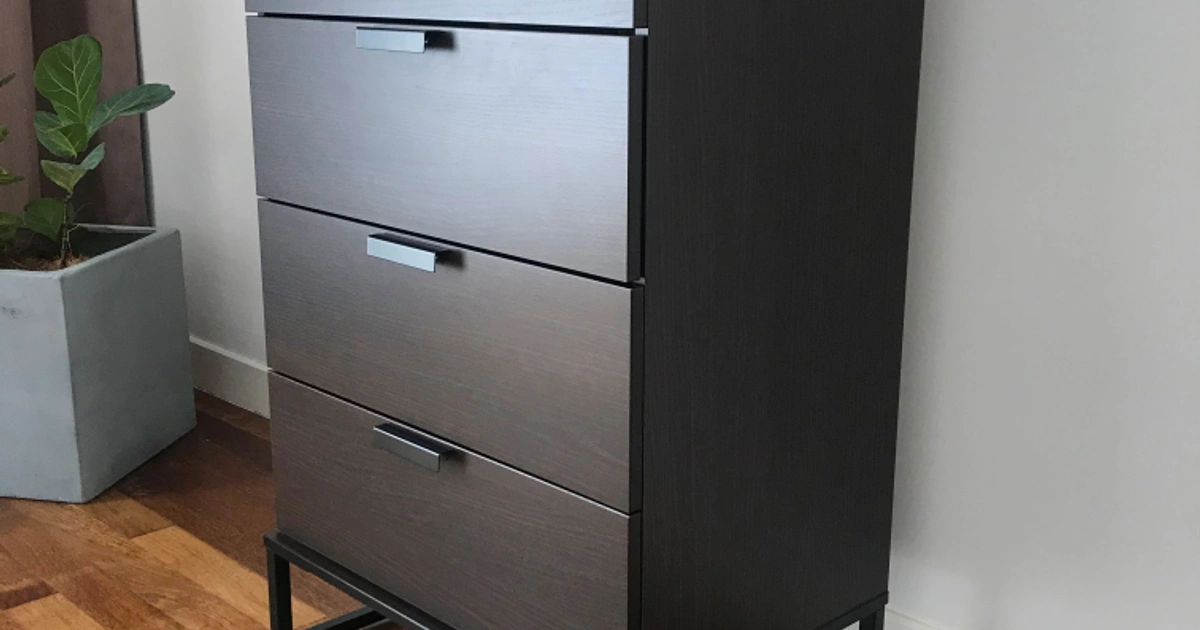 Ikea trysil 4 chest drawers | Karrot Ikea trysil 4 chest drawers | Karrot