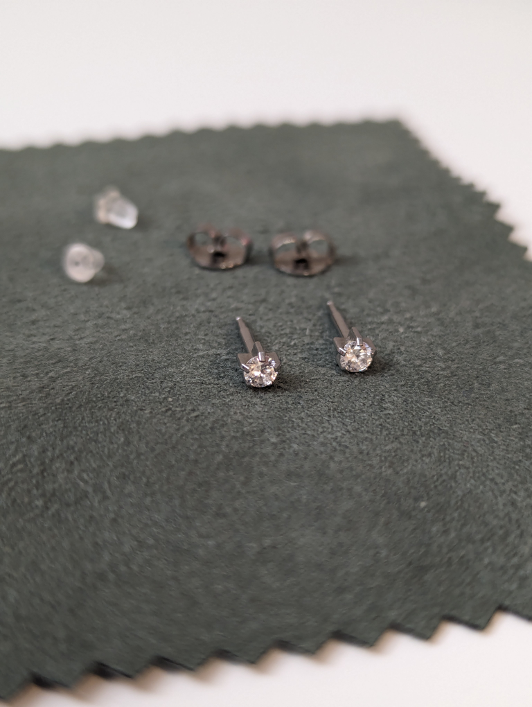 Surgical Steel Small Stud Earrings thumbnail