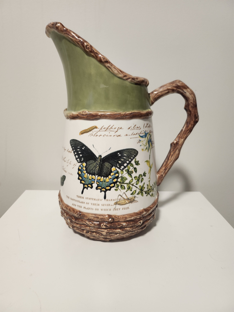 Beautiful Stoneware Jug Vase / Watering Jug thumbnail