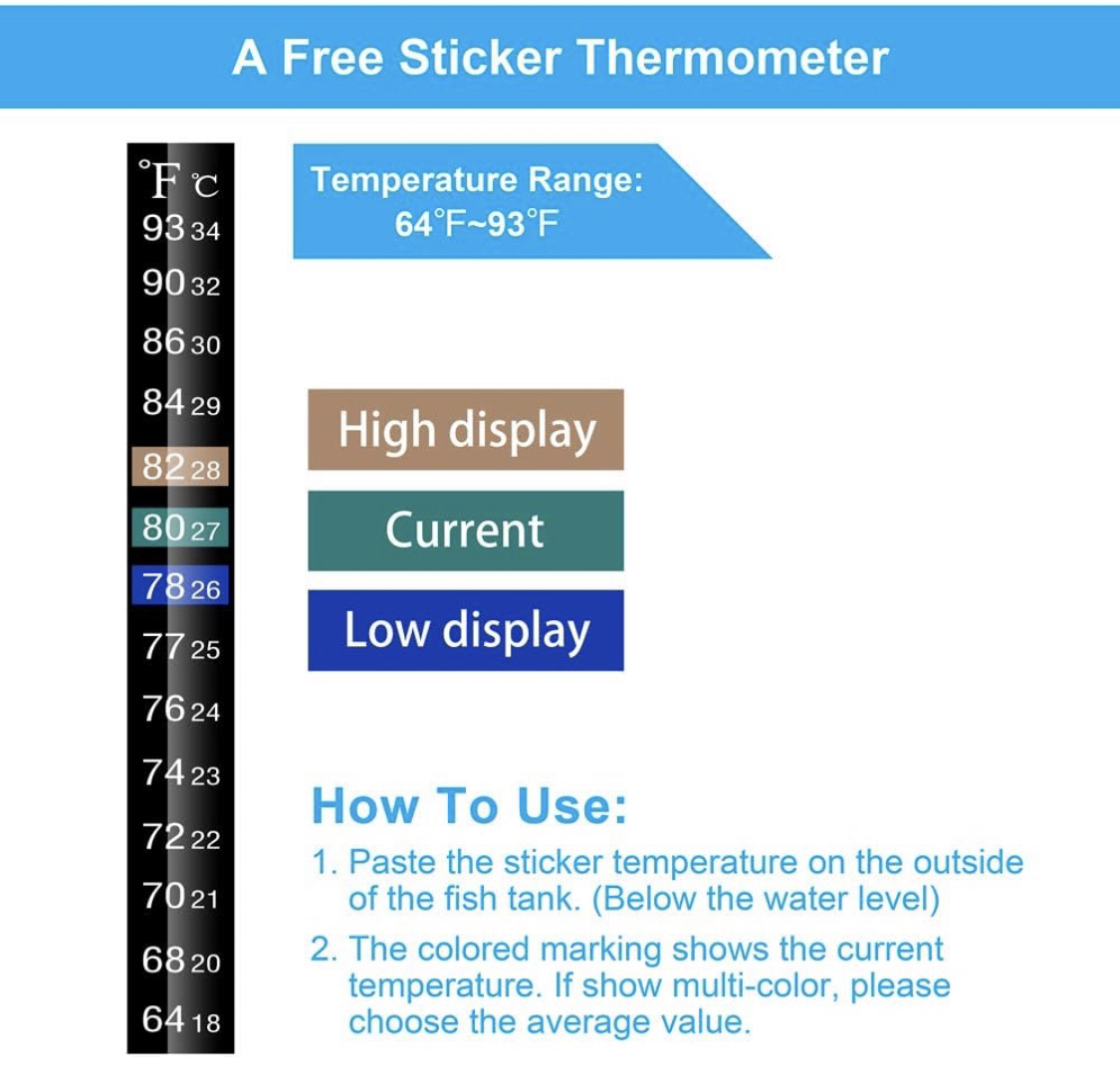 Submersible Aquarium heater image indicator(4)