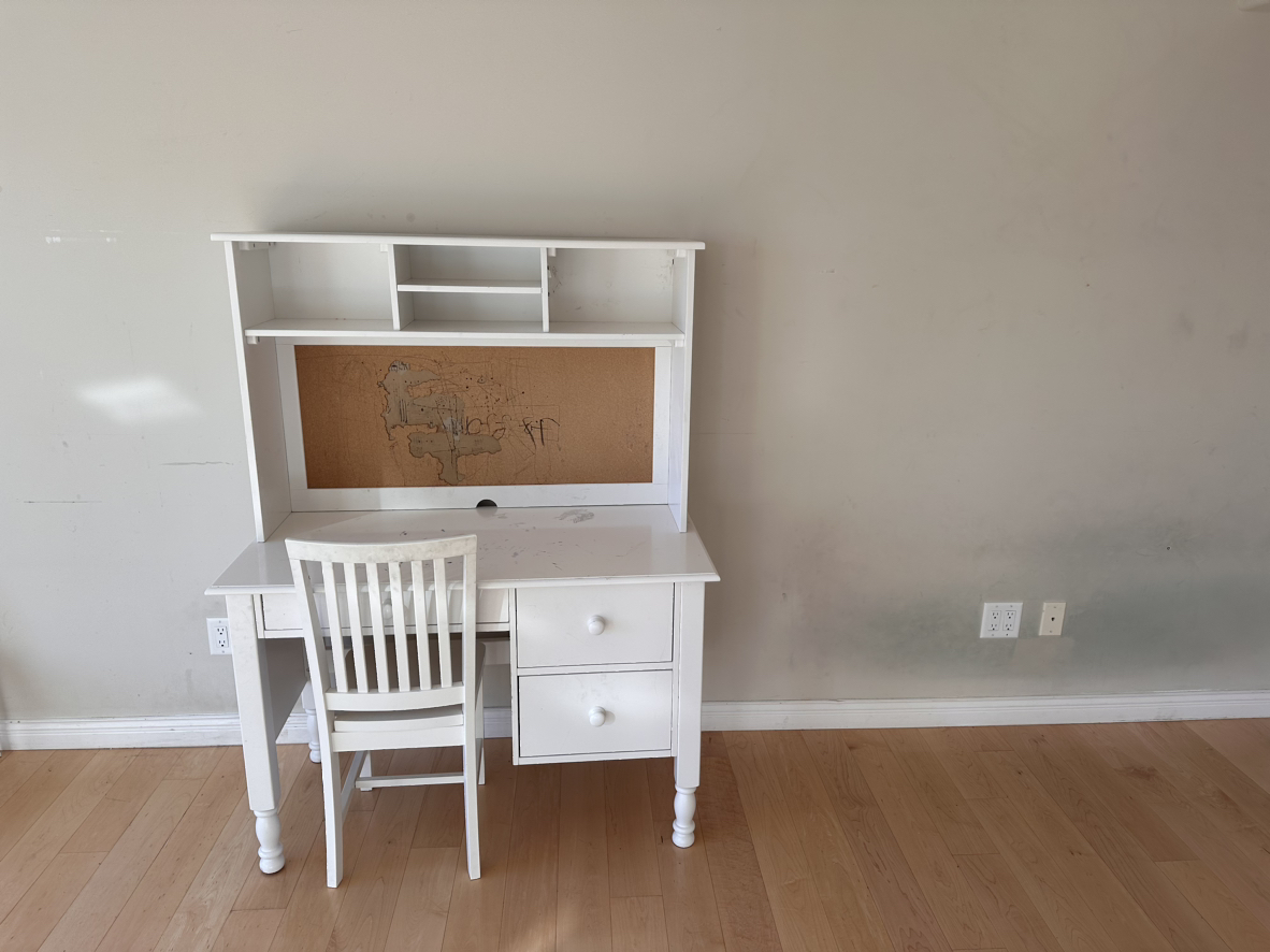 Pottery Barn kids desk and chair