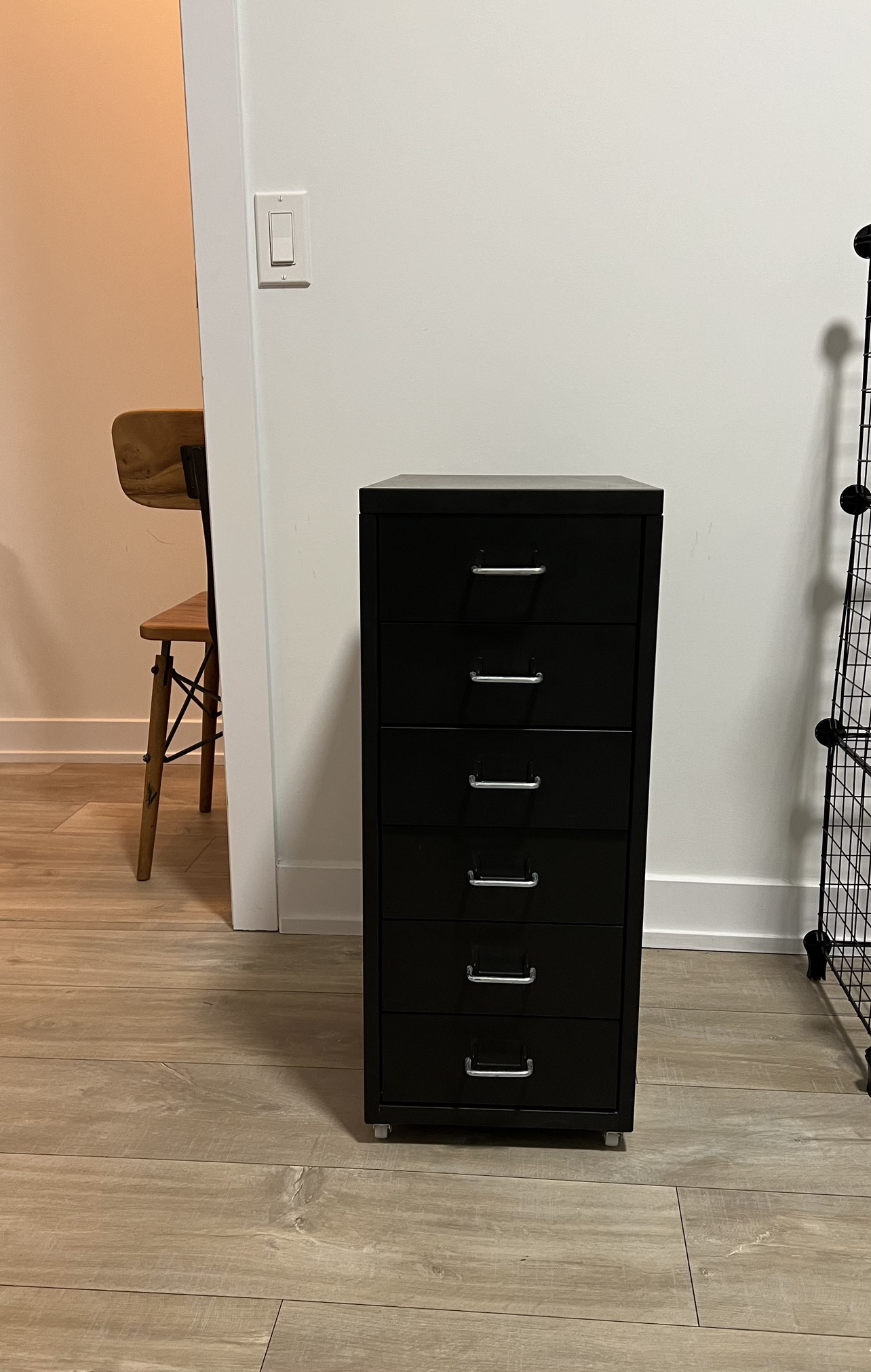 Filling Cabinet IKEA HELMER BLACK image indicator(4)