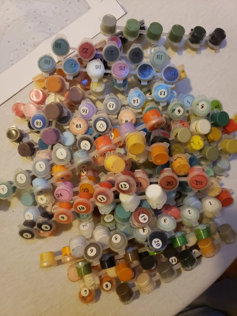 Acrylic paints thumbnail