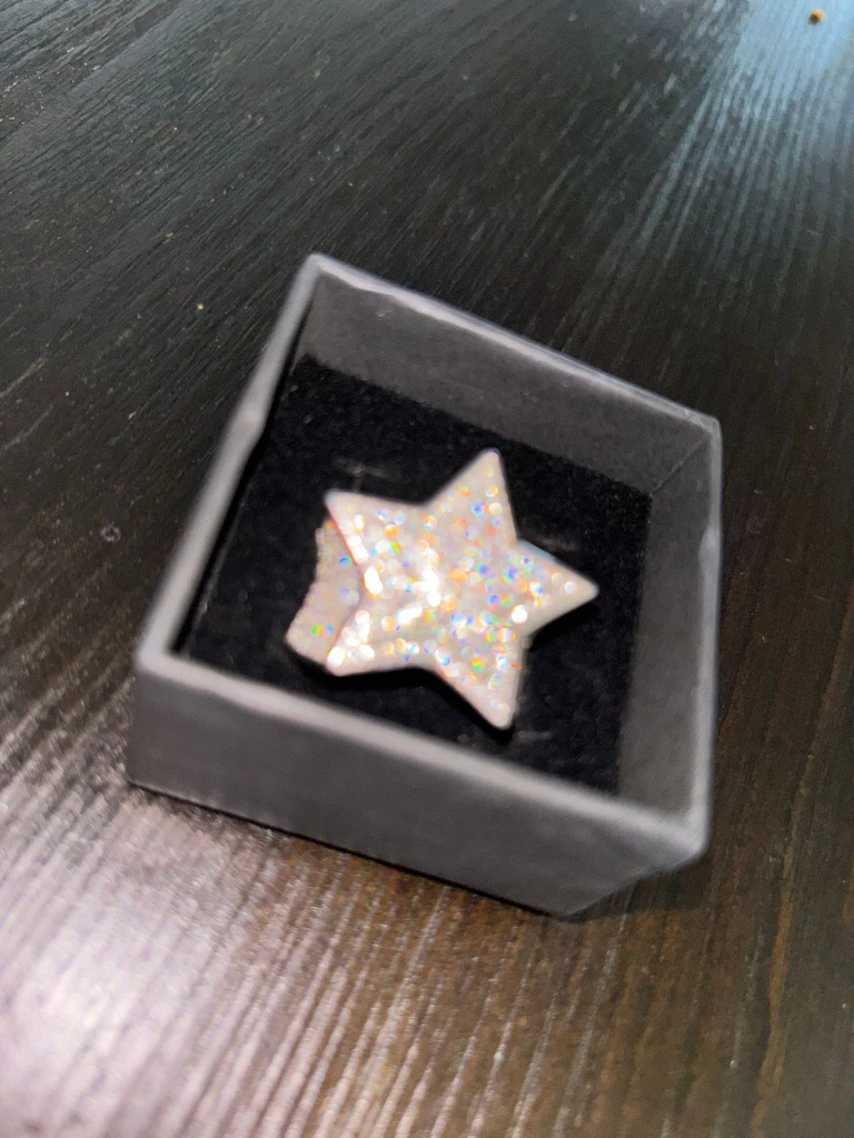 🔥 "Illuminate Your Love: S925 Star-Shaped Moissanite Ring - photo 4
