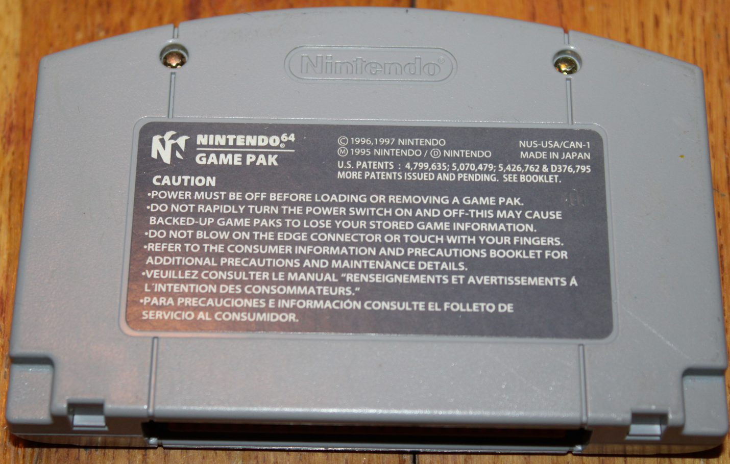 Nintendo 64 Console + Game & Manual - photo 5