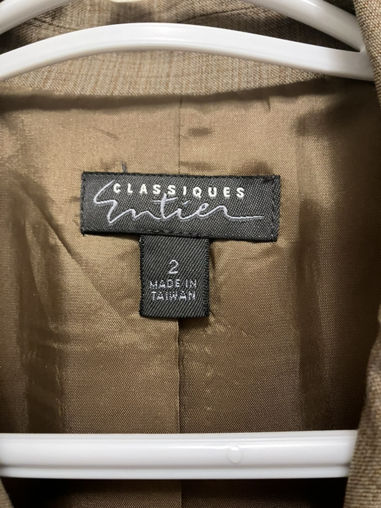 Wrap Beige Blazer 100% wool - photo 2