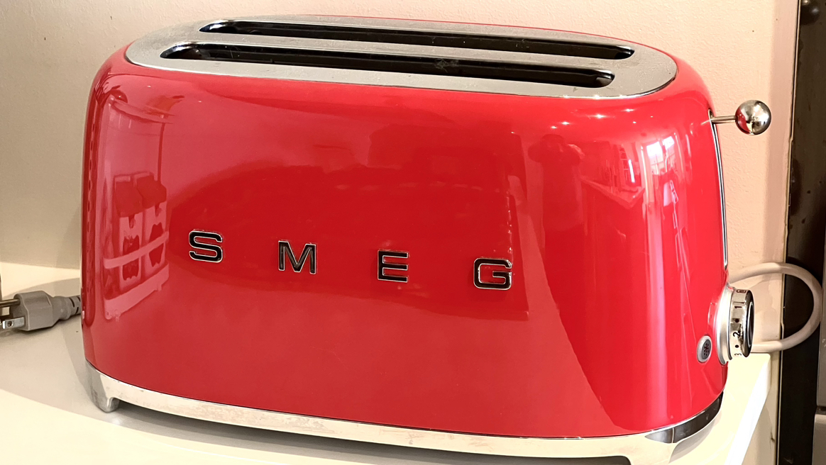 SMEG 4-slice Toaster- Red