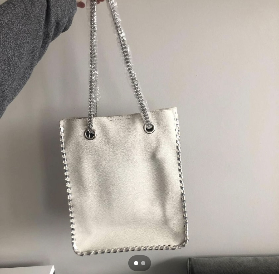Leather & Chain Purse thumbnail