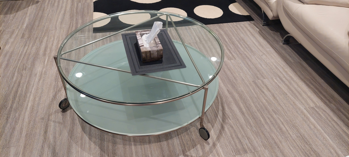 Glass coffee table - photo 2