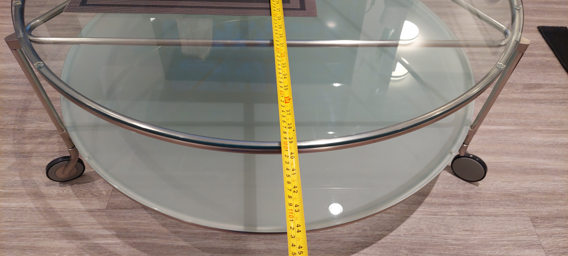Glass coffee table - photo 3