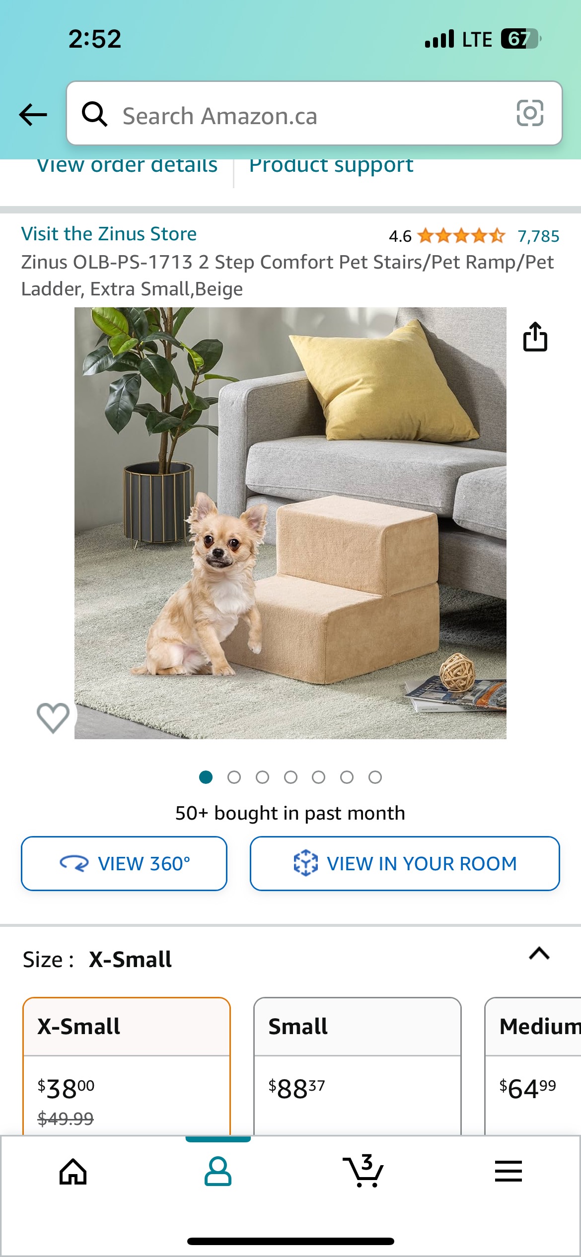 Dog steps